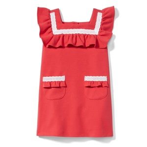Janie and Jack ruffle red dress